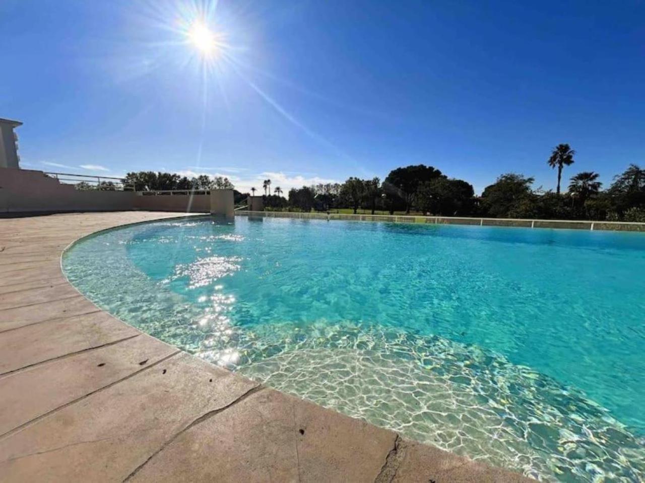 Il Gioiello : Apt 2 Pers, Clim, Piscine, Parking 앙티브 외부 사진